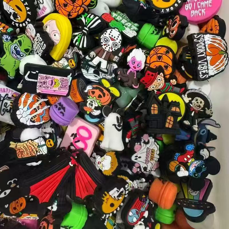 Halloween Random Mix Silicone Focal Beads Clearance for DIY Pen Making