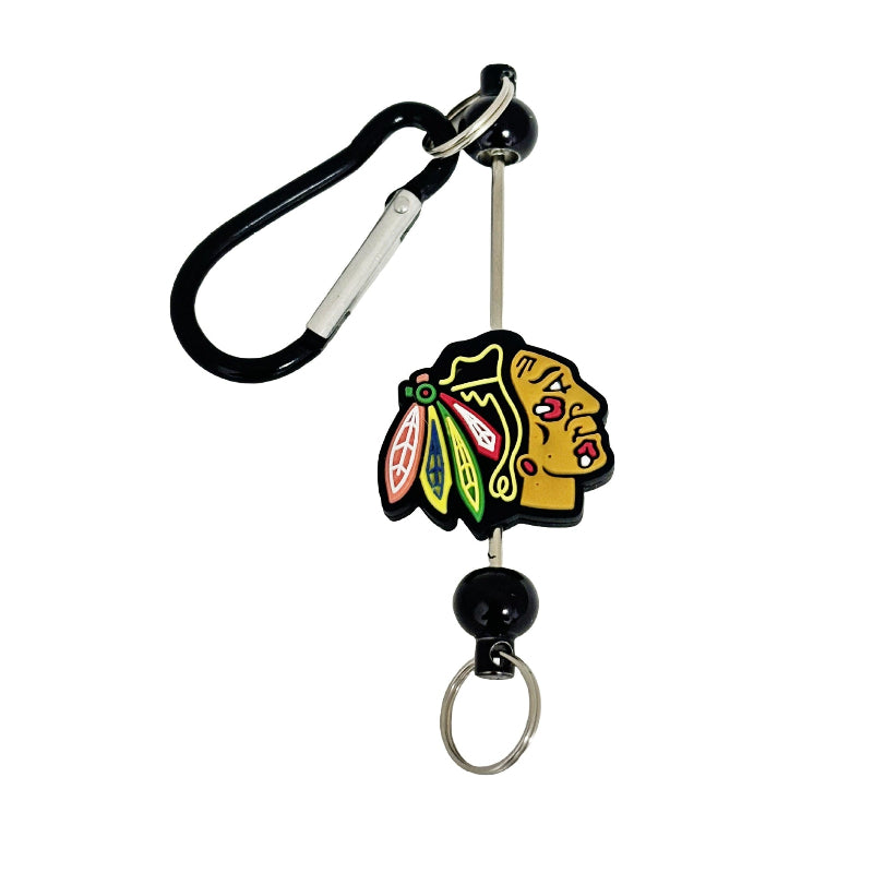 Indian Head Hockey Team Silicone Focal Beads For Pen Making