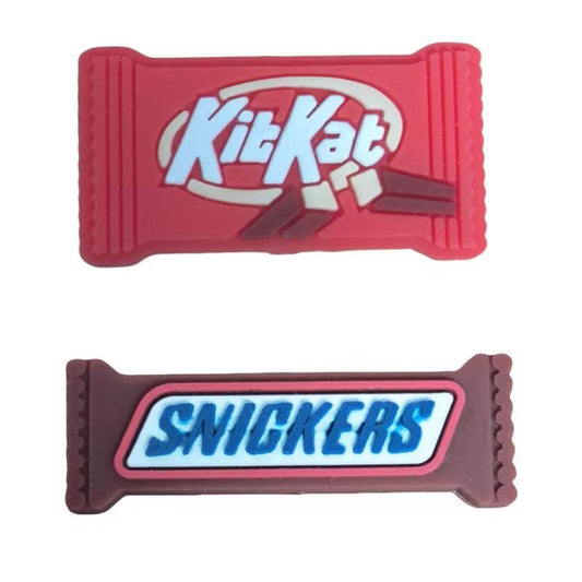chocolate candy silicone focal beads