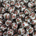 16mm christmas silicone beads holiday beads for pen making