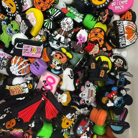 Halloween Random Mix Silicone Focal Beads Clearance for DIY Pen Making