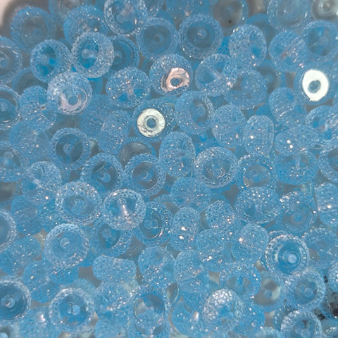 Blue Rhinestone Clay Beads spacer 10mm for beadable pen