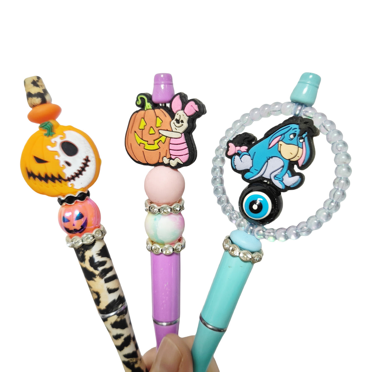 16mm round Halloween Skeleton Acrylic Beads For Beaded Pen