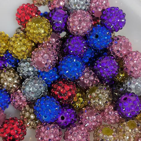 Clay Rhinestones Beads, 16mm for beadable pen