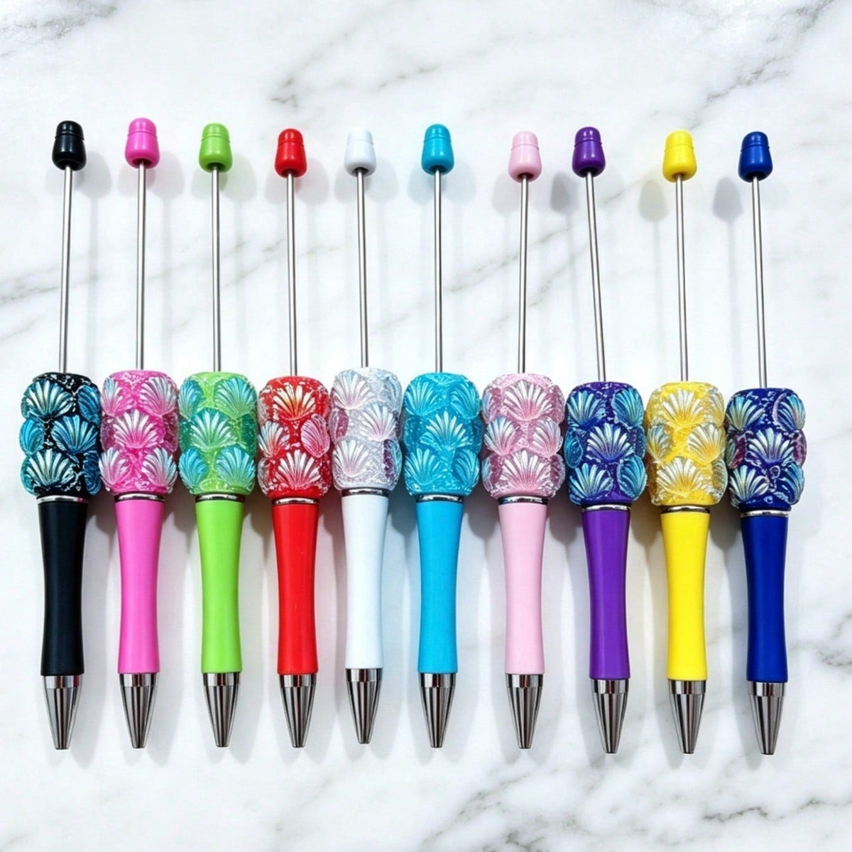 Shell Sugar Beaded Pens