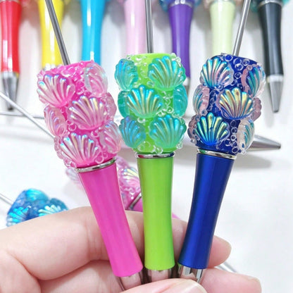 Detailed Shell Sugar Beaded Pens