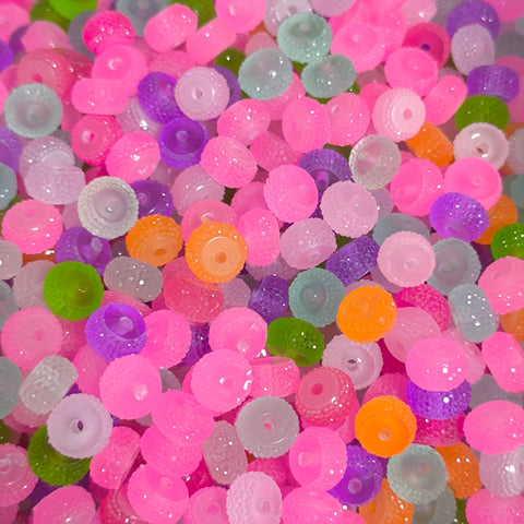 Luminas Sponcer Sparkling bright Rhinestone Clay Beads spacer 10mm for beadable pen