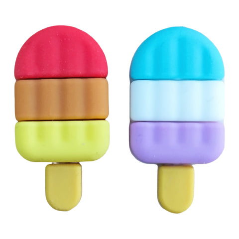 3D Colorful Ice Cream Silicone Focal Beads For Pen Making