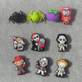 Halloween Silicone Focal Beads, Mix