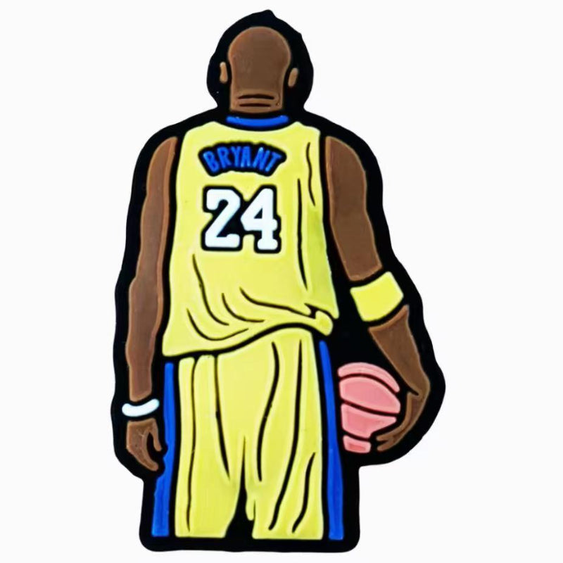 Basketball 24 Silicone Focal Beads For DIY