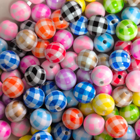 16mm Grid  Acrylic Beads For Pen Making