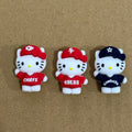 3D kitty Silicone Focal Beads for Pen Making | Cute DIY Beads