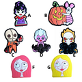 Cartoon Halloween characters Silicone Focal Beads For Pen Making