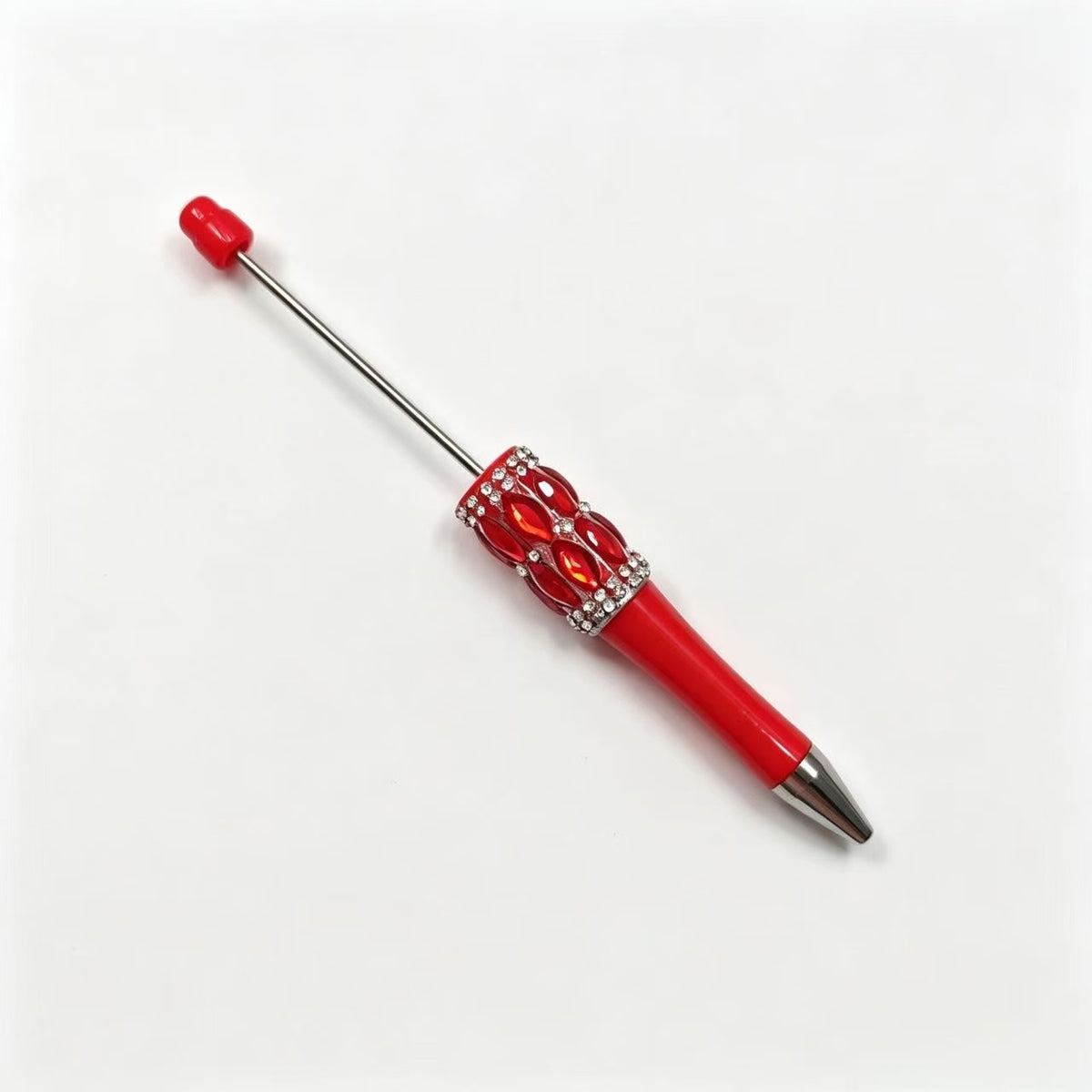 Bling Crystal Rhinestone Beadable Pen, Different Colors DIY Ballpoint Pen