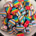 Rainbow Acrylic Beads for pen Making