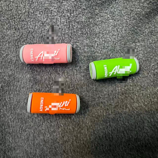 3D Mini Soda Bottle Silicone Focal Beads for DIY Pens & Crafts