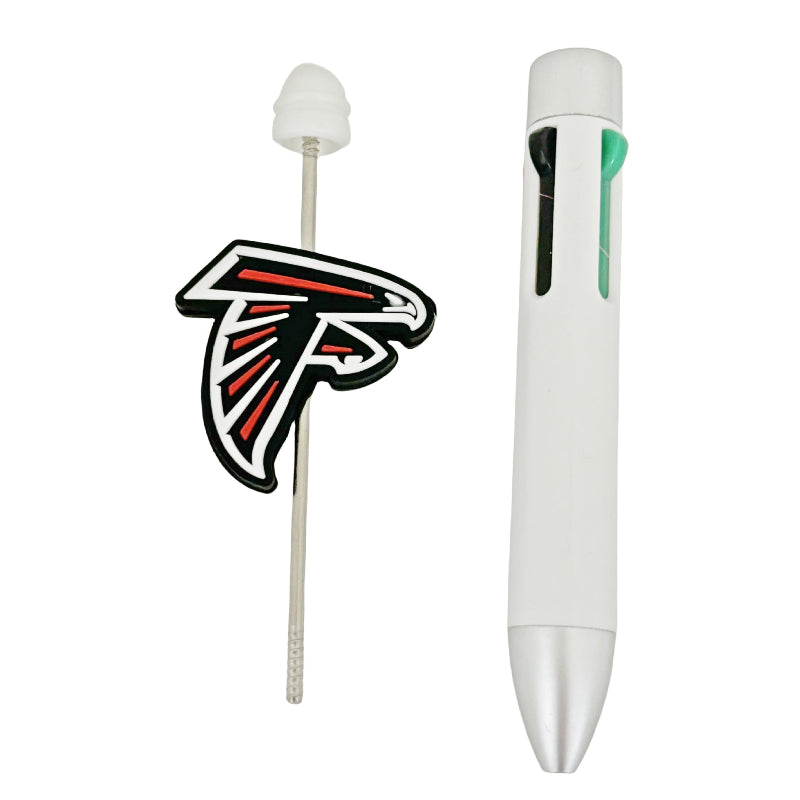 Atlanta Football Sports silicone focal beads