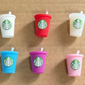 coffee cup silicone focal bead for DIY pen making