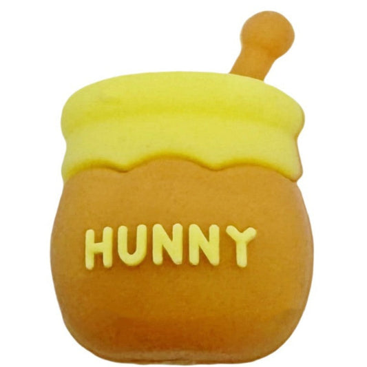 3D yellow honey pot jar silicone focal bead for DIY beaded pens