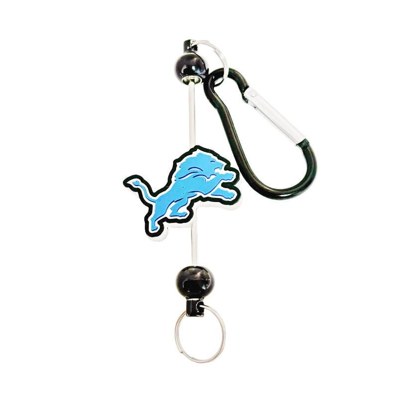Lions America Football Silicone Focal Beads For DIY Pens