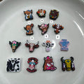 highland cow silicone focal beads
