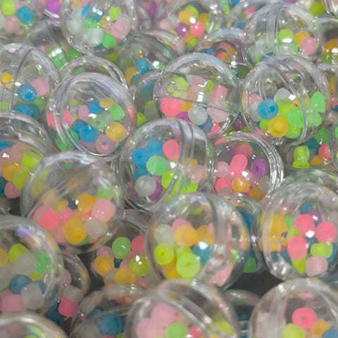 20mm Block Shaker Acrylic Beads for pen Making 