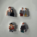 couple cartoon silicone focal beads