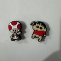 cartoon silicone focal beads mushroom character for DIY jewelry