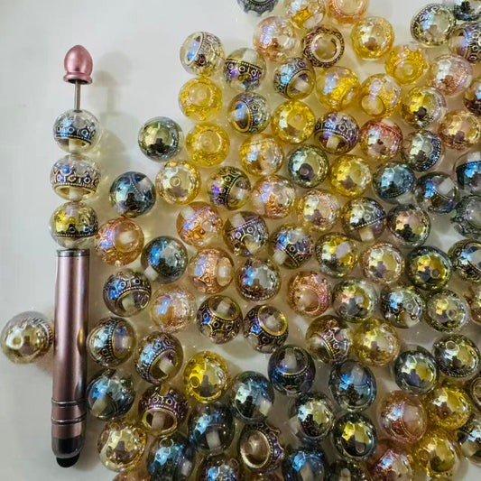 16mm crown inside acrylic beads