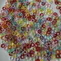 14mm pearl spacer acrylic beads mixed colors for beaded pen and jewelry making