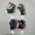 Cartoon Character Silicone Focal Beads for Pen Making | Cute People DIY Beads