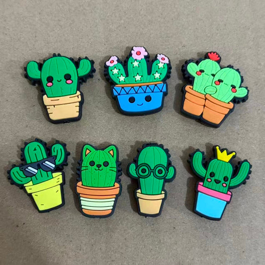 cactus silicone focal beads