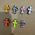 cross silicone focal bead for DIY pen making