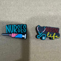 nurse silicone focal beads