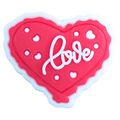 Love Heart Silicone Focal Beads – Valentine Red Heart Beads for Pen Making