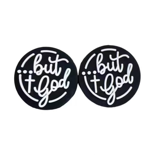 but god silicone focal beads