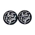 but god silicone focal beads