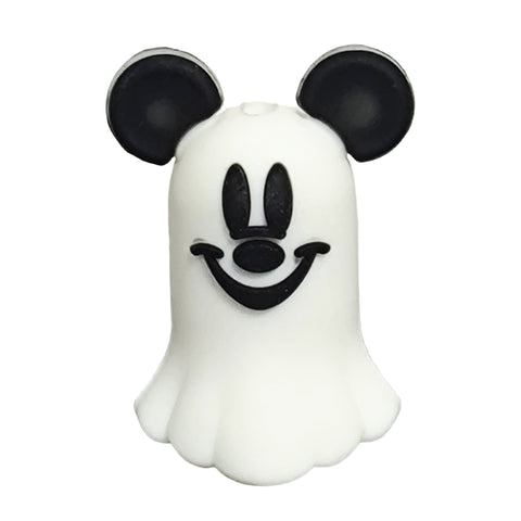 3D Mickey Ghost Silicone Focal Beads For Beaded Pen