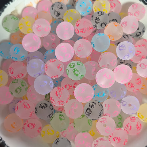 16mm KT Cat Acrylic Beads For Pen Making