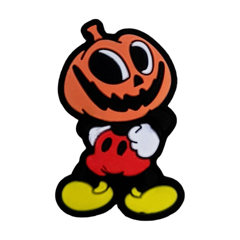 Cartoon character Mk Pumpkin Silicone Focal Beads For Beaded Pen