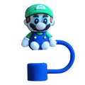 Mario Silicone Straw Topper