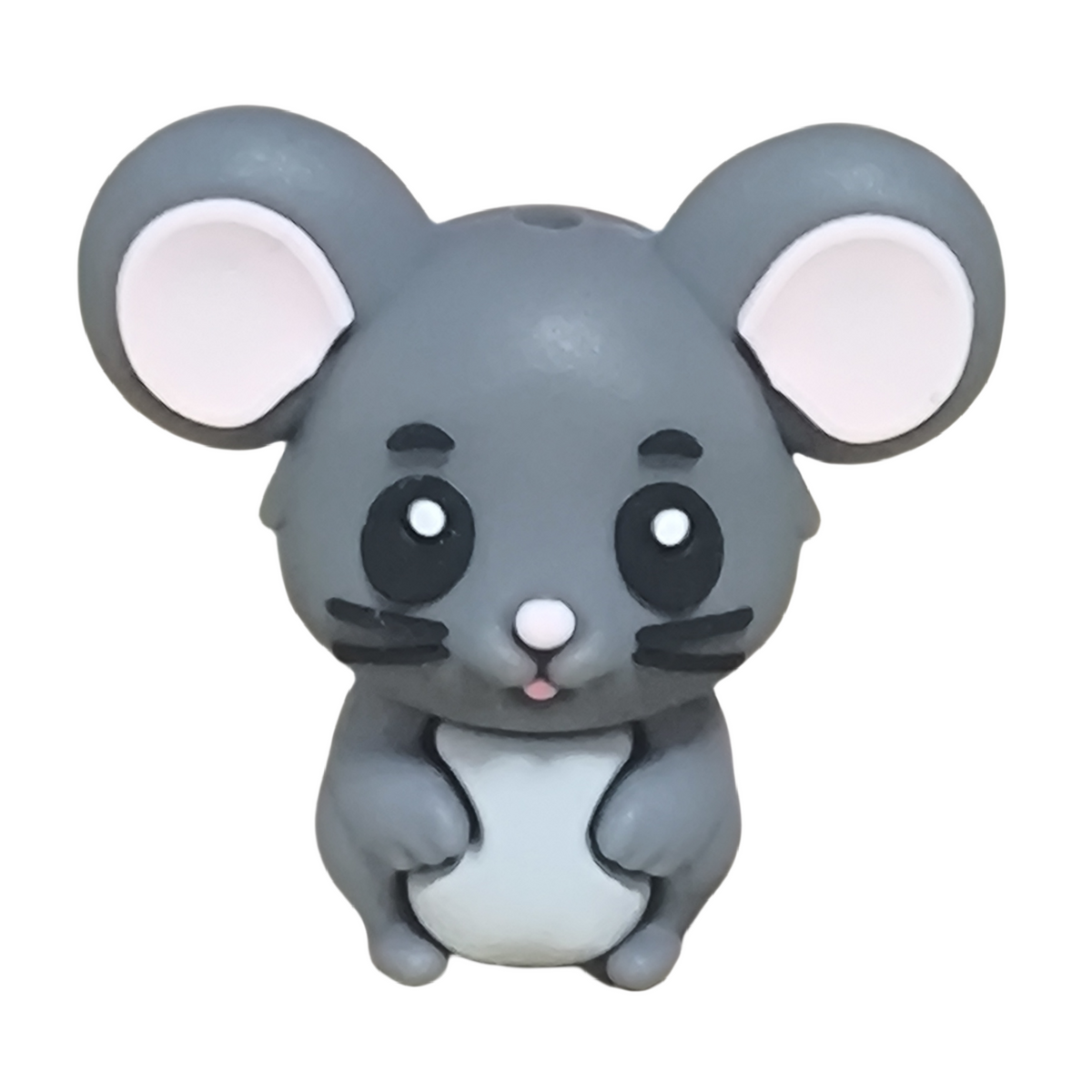 3D Cute Animal Mouse Silicone Focal Beads For Pen Making