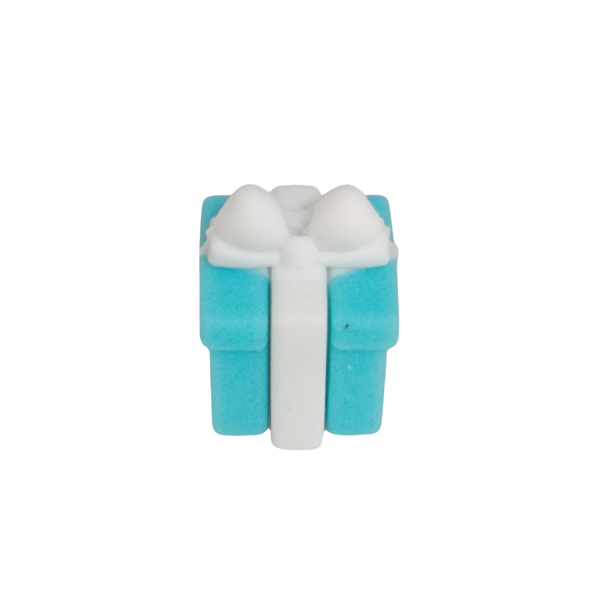 3D New Gift Box Silicone Focal Beads