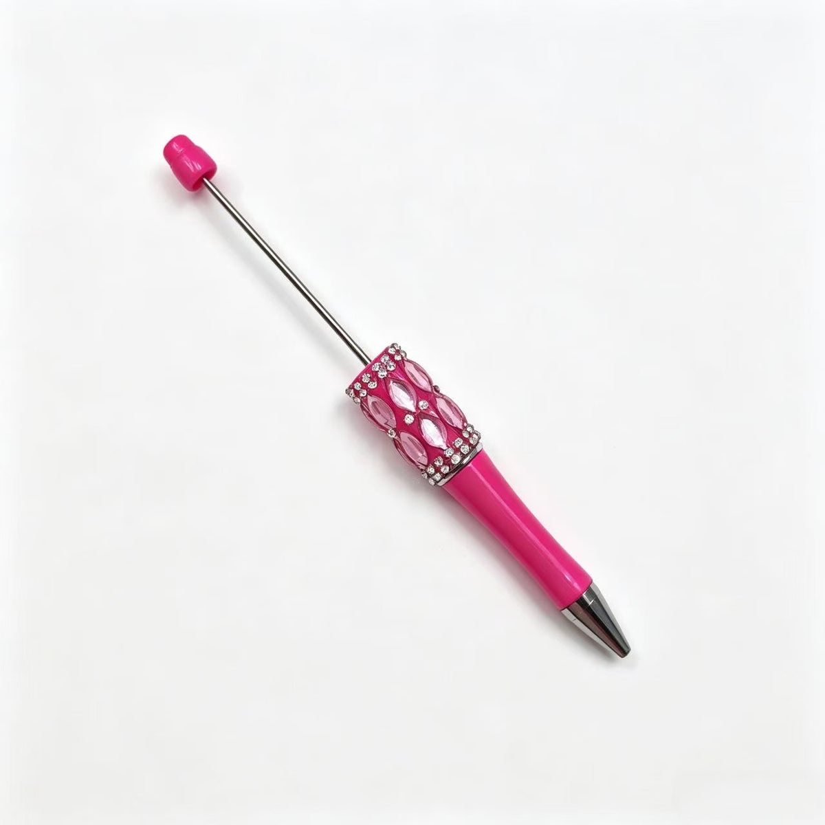 Bling Crystal Rhinestone Beadable Pen, Different Colors DIY Ballpoint Pen