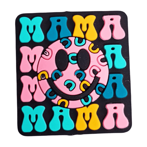 Smiling MAMA Silicone Focal Beads For Pen Making