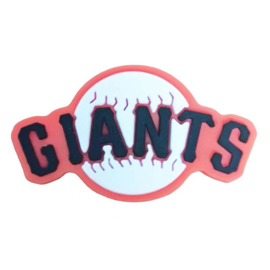 SF Baseball Sports Silicone Focal Beads 
