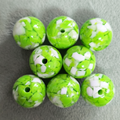 20mm Green Gravel Acrylic Beads For Pen Making