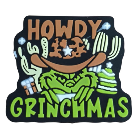 Howdy Grinchmas Silicone Focal Beads For Pen Making 