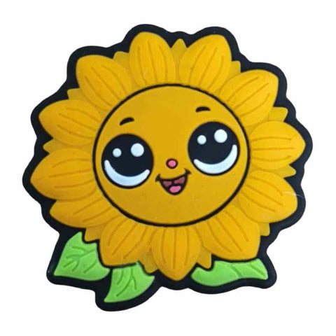 Sunflowers with big eyes Silicone Focal Beads For Pen Making