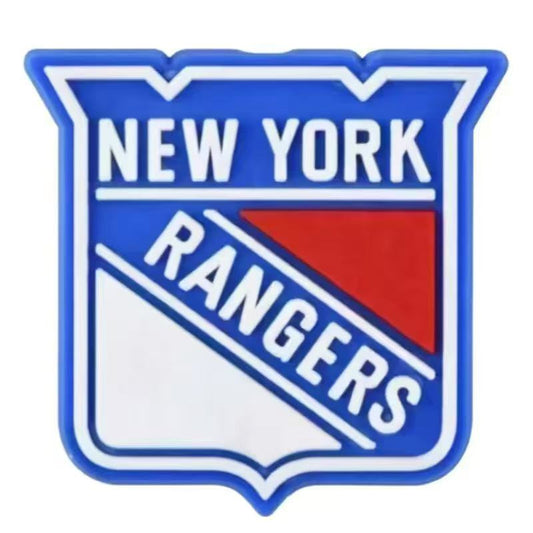New York Ice Hockey Team Silicone Focal Beads 